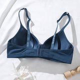 Elegantní push-up podprsenka s jemnou texturou