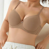 Elegantní push-up podprsenka s jemnou texturou