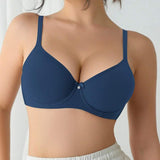 Elegantní push-up podprsenka s jemnou texturou