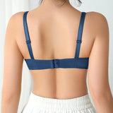 Elegantní push-up podprsenka s jemnou texturou