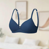 Elegantní push-up podprsenka s jemnou texturou