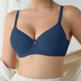 Elegantní push-up podprsenka s jemnou texturou