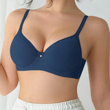 Elegantní push-up podprsenka s jemnou texturou