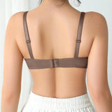 Elegantní push-up podprsenka s jemnou texturou