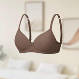 Elegantní push-up podprsenka s jemnou texturou