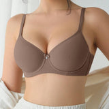 Elegantní push-up podprsenka s jemnou texturou