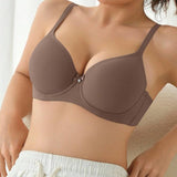 Elegantní push-up podprsenka s jemnou texturou