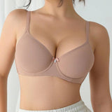 Elegantní push-up podprsenka s jemnou texturou