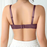 Elegantní push-up podprsenka s jemnou texturou
