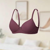 Elegantní push-up podprsenka s jemnou texturou