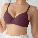Elegantní push-up podprsenka s jemnou texturou