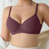 Elegantní push-up podprsenka s jemnou texturou