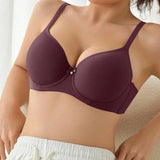 Elegantní push-up podprsenka s jemnou texturou