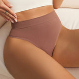 Bezešvé kalhotky Hot Pant z žebrovaného polyamidu