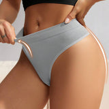 Bezešvé kalhotky Hot Pant z žebrovaného polyamidu